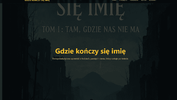 Book project presentation website